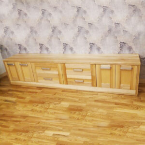 Комод з масиву дерева ясеню, дуба